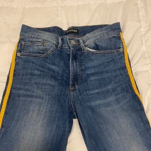 High rise express jeans